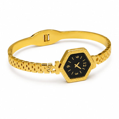 Golden Hexagon Watch