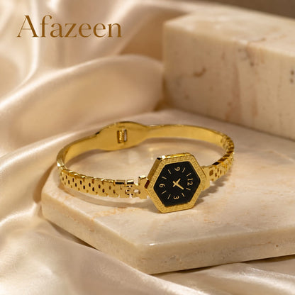 Golden Hexagon Watch
